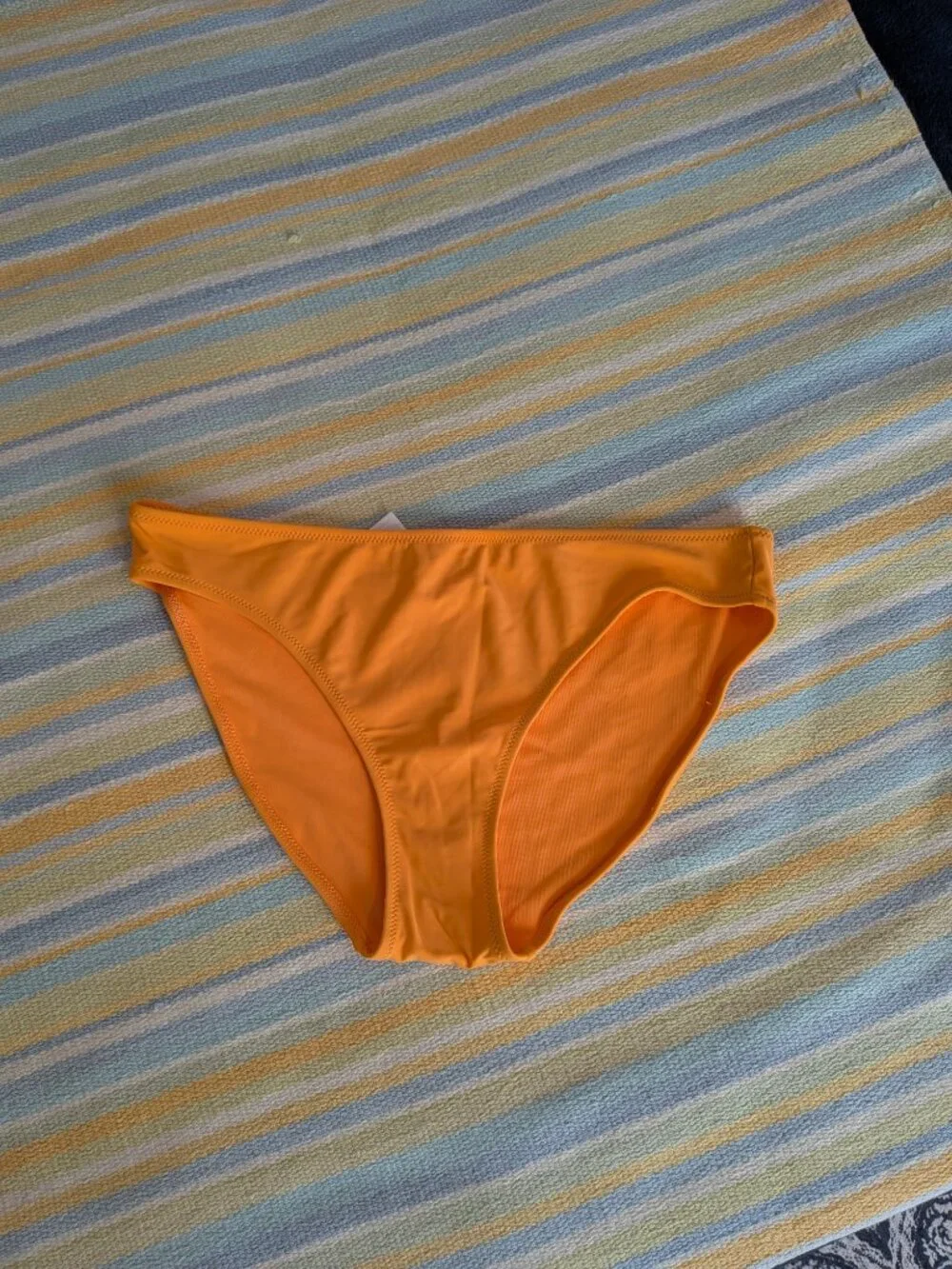 ⭐ NEW NWT Aerie Orange Bikini Bottoms Size Large